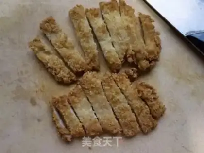 Make A chicken chop step 4