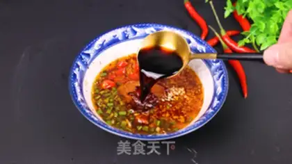 Make Spicy hands tore chickens step 11