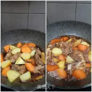 Make Carrots, potatoes, ribs step 15