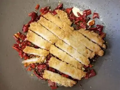 Make A chicken chop step 7