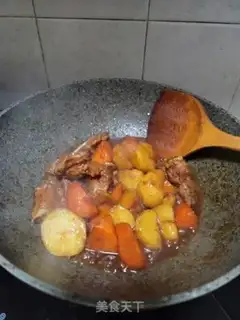 Make Carrots, potatoes, ribs step 16