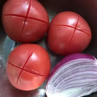 Make Beef ketchup pasta step 0