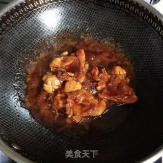 Make Burn the chicken leg step 6