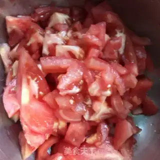 Make Beef ketchup pasta step 2