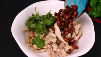 Make Spicy hands tore chickens step 17