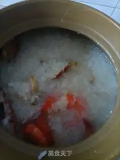 Make Seafood porridge step 7