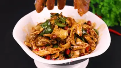 Make Spicy hands tore chickens step 19