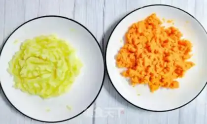 Make Cheese potato melon step 2