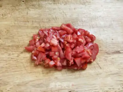 Make Tomato pastry step 1