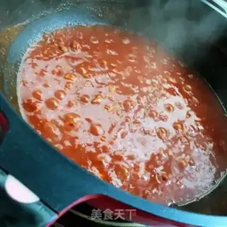 Make Beef ketchup pasta step 11