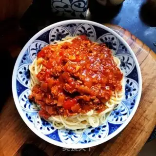 Make Beef ketchup pasta step 13