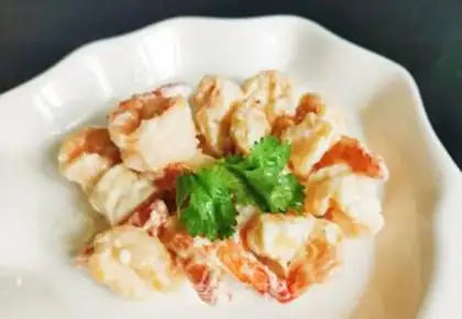 Make Mustard shrimp balls step 14