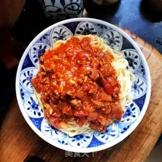 Make Beef ketchup pasta step 14