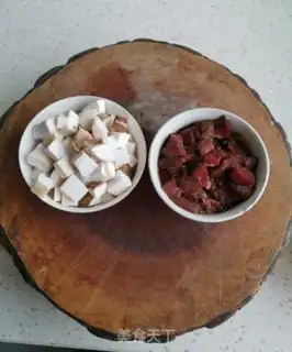 Make Black pepper abalone beef step 2