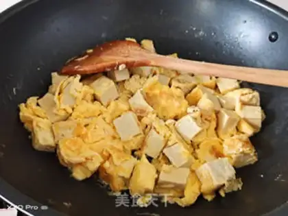 Make Soy eggs fried tofu step 3