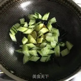 Make Wood and cucumber step 3
