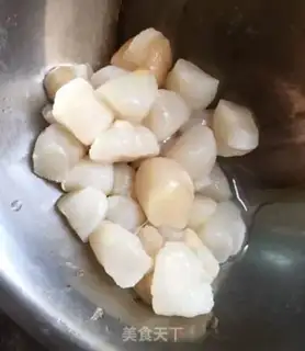 Make Fishballs, rice powder step 2