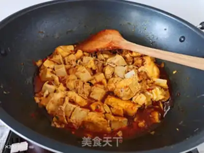 Make Soy eggs fried tofu step 7