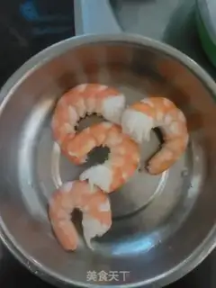 Make A shrimp burger step 2