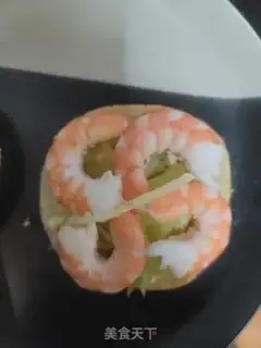 Make A shrimp burger step 4