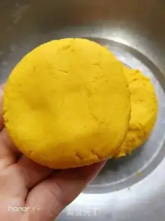 Make Pumpkin rice cake step 4