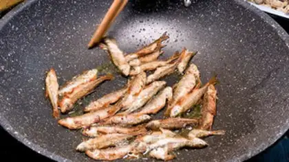Make Little riverfish pasters step 2
