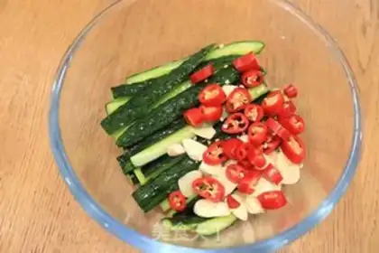 Make Spicy cucumber step 5