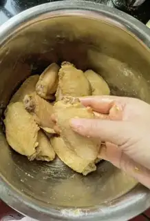 Make Salt chicken wings step 4