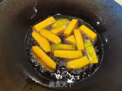 Make Ginza pumpkin step 1