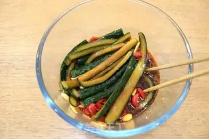 Make Spicy cucumber step 7