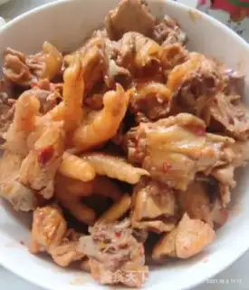 Make Potato chicken step 3
