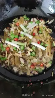 Make Potato chicken step 5