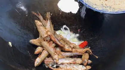 Make Little riverfish pasters step 12