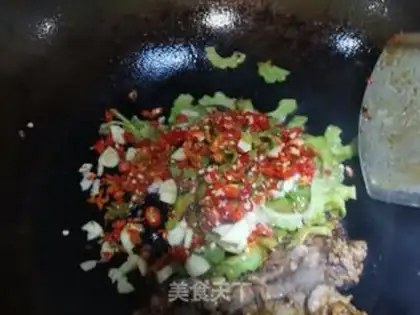 Make Scrambled beef step 3