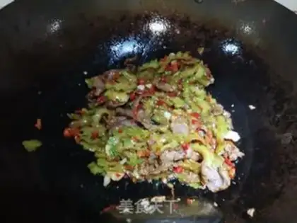 Make Scrambled beef step 4