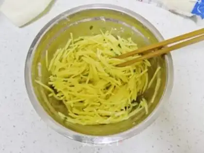 Make Fried potatoes step 3