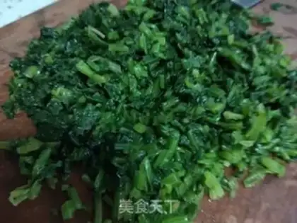 Make The spinach three-sip dumplings step 6