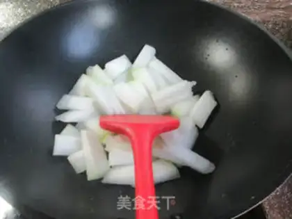 Make Fishseed bag of winter melon soup step 1