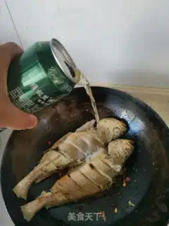 Make Dry-burned yellow fish step 7