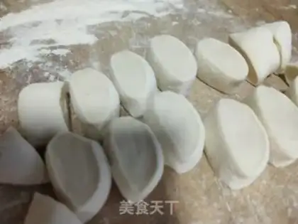 Make The spinach three-sip dumplings step 12