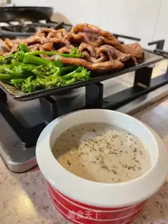 Make Fried steak and mushroom juice step 10