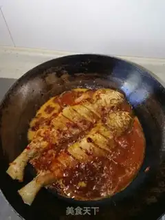 Make Dry-burned yellow fish step 8