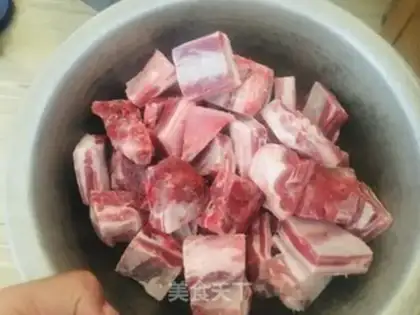 Make Lamby radish soup step 0