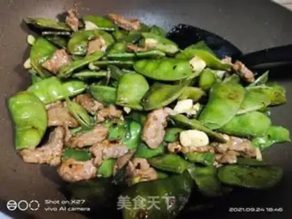 Make Beef fried lentils step 7