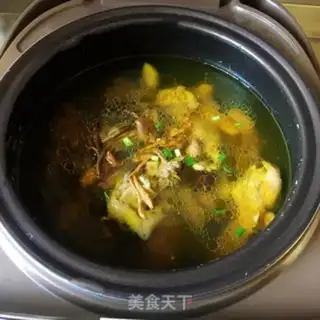 Make Seven fungus mushroom chicken soup step 5