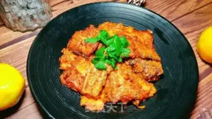 Make Red-fried fish step 17