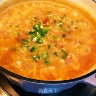 Make Tomato egg soup step 13