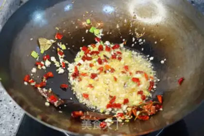 Make Dry bean horn evaporate meat step 6