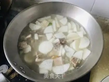 Make Lamby radish soup step 5