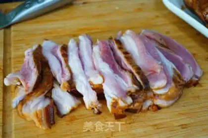 Make Dry bean horn evaporate meat step 9